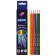 Pencils of colored 6 colors "Fantasy. Neon", hexagonal