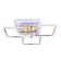 LED ceiling LED with Ambrella Light, Original, Fa538, 4XLED, 148 W, 11100LUM, 3000-6400K, Gold Color.