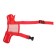 The train is adjustable breathing, reflective, size L (Osh+OG 92-125 cm), red