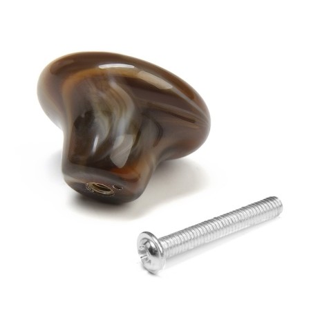 Cappio pen pen, d = 33 mm, acrylic, brown color-4