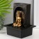 The desktop fountain from the network, backlight "Buddha Meditation in the Grotto" 21x17.5x26 cm