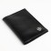 Covers for passport, textura, black color