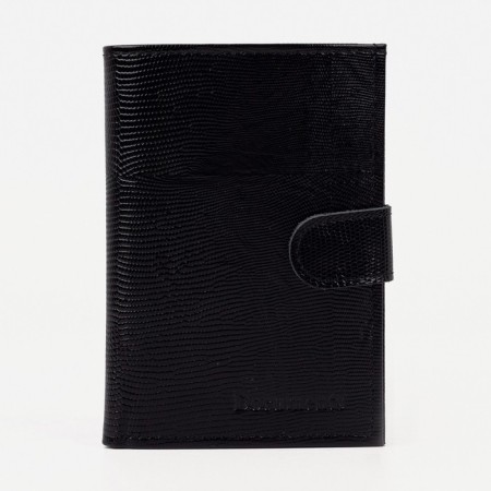 Cover for autoDocations and passports on the button, the color is black