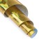 The film self -adhesive "rays", holography, gold, 0.45 x 3 m, 3 μm