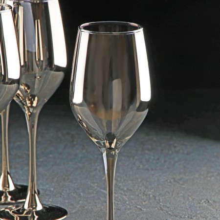 Set of glass glasses for the wine "Selest", 270 ml, 6 pcs-2