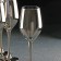 Set of glass glasses for the wine "Selest", 270 ml, 6 pcs