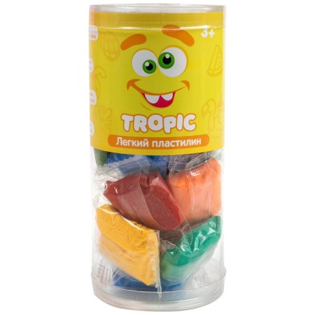 Light plasticine Crazy Clay, Tropic (Mini) Coscosa