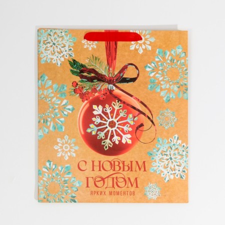 Laminated vertical “wreath”, m 26 x 30 x 9 cm, new year-5