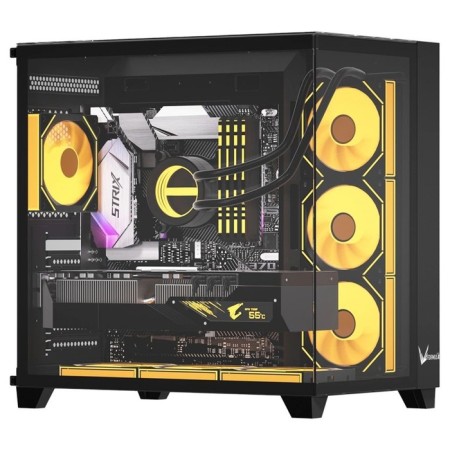 The Formula Crystal Z9m Black Black Black BP MATX 1xusb3.0 1xusb3.1 Audio Bott PSU