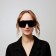 Sunny sports bicycle glasses, UV 400, 15 x 12.3 cm, black