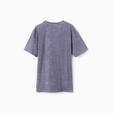 T-shirt male, dark gray color, size 52 (2xl)-3