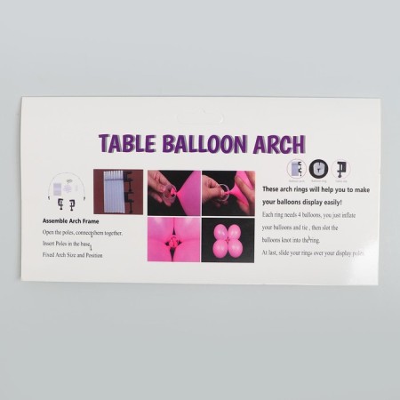 Garland from balloons, 3 meters, with a holder-1