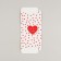 Box for chocolate "from the heart", with a window, 17.3 × 8.8 × 1.5 cm