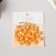 Decor for creativity Plastic "Half -Pesterpower with Karamel Straza" set 40 pcs 1x1x0.5 cm