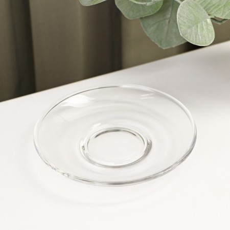 Tea -glass set "Bliss", 4 items: 2 cups 150 ml, 2 saucers d = 12 cm-1