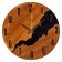 Watching clock, interior "loft", silent, d-29 cm, aa