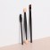 Makeup set, 3 items, black color