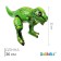 Inflatable toy "tyrannosaurus", 36 x 32 cm