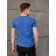 Male T -shirt, size 44, blue color