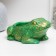 Figure Kashpo "Toad" 8x13x10cm, Green