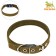 Brezant two-layer collar, 50 x 2 cm, Osh 25-35 cm, khaki