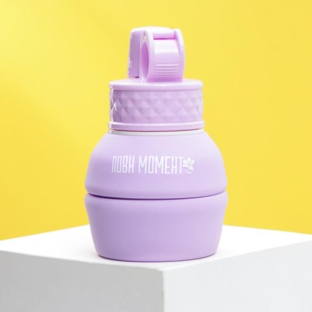 Silicone water bottle "Catch the moment", 700 ml-1