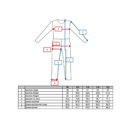 Winter overalls for the girl PlayTode, height 98 cm-14
