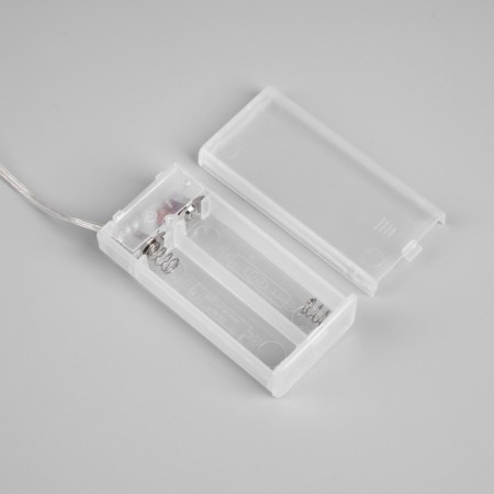 LED figure "Snowflake blue" 39 cm, 20 LED, AAX2 batteries (not complete), warm white glow-3