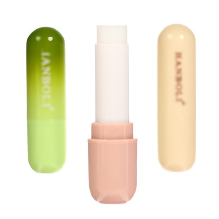 Set of lip balms: grapes, strawberries, avocado-2