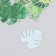 Stickers for creativity plastic "Palm leaves" set 40 pcs 0.3x8x14.8 cm