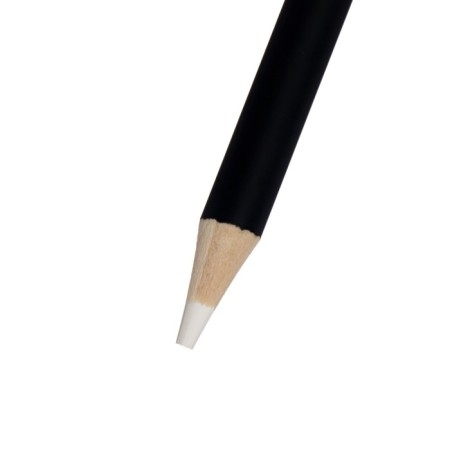 Artistic pencil (soft), brauberg, neckline 3.3 mm, white, price for 1 pcs !!-2