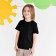 T -shirt for a boy "Basic", height 140 cm, black color