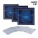 Square foil, set of 50 sheets with holes, 12.5 x 12.5 cm, 3 packages