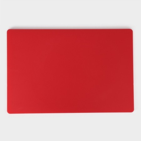 Board Professional cutting shade, 60 × 40 × 1.8 cm, red color-3
