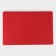 Board Professional cutting shade, 60 × 40 × 1.8 cm, red color