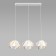 Moire suspended lamp, 40W, E27, 68x21 cm
