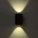 Alpine lamp 1xLED 2W 4000K IP66 Black 9x11x15 cm