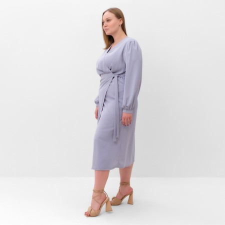 Women's dress Mist, Plus-Size, R.54, gray-blue-2