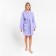 Tainted female robe, economy and I size 42-44 lilac, 100% cotton, 320 g/m2