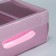 Gift folding box, packaging, "pink cotton wool", 23 x 15 x 10 cm