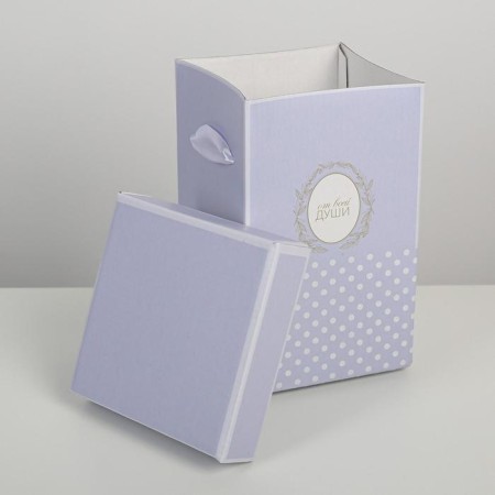 Gift Folding Box "with all my heart", 10 x 18 cm-4