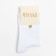 Women's socks minku "NEART", white color, size 36-37 (23 cm)