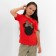 T-shirt Children's Minnie Mouse, height 122-128, red