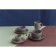 Dark Grey mug, 250 ml, porcelain, dark gray color