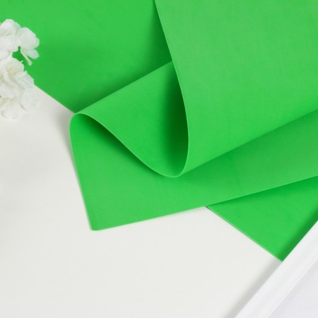 Foamiran matte 60x70 cm, 1 mm, 022 light green
