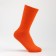 Socks, orange color, size 23-25