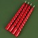 New Year's candles twisted "Happiness in the New Year", without aroma, set 4 pcs, height 15 cm