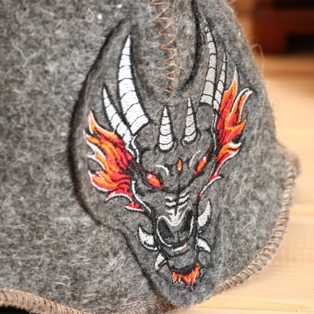 Viking helmet "Dragon", half -wisdom-4