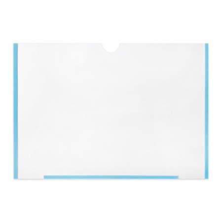 Flat pocket A4, 22.3 × 0.2 × 31 cm, with double -sided tape for mounting PET 0.7 mm (horizontally)-2