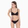 Women's bra, black color, size 80V